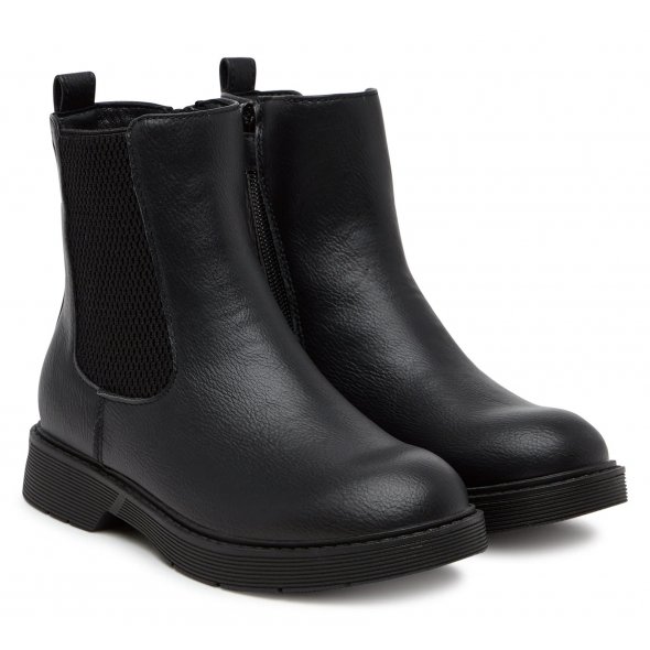 Calvin Klein Μποτάκι Chelsea Boot V3X5-83184-1355 999 Μαύρο