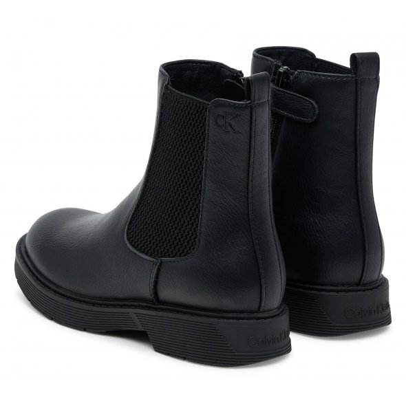 Calvin Klein Μποτάκι Chelsea Boot V3X5-83184-1355 999 Μαύρο