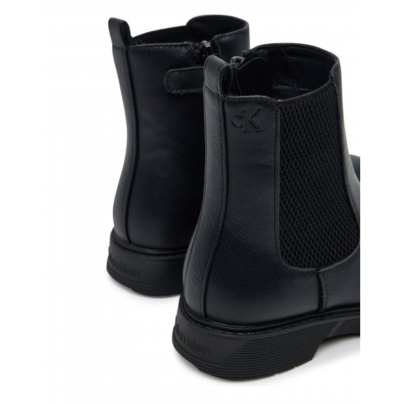 Calvin Klein Μποτάκι Chelsea Boot V3X5-83184-1355 999 Μαύρο