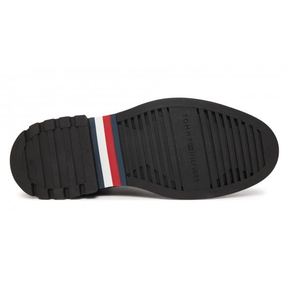 Tommy Hilfiger Ανδρικό Δερμάτινο Μποτάκι Comfort Lwt FM0FM05592 GT6 Καφέ