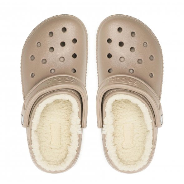 Crocs Classic Lined Clog 203591-2YB Mushroom