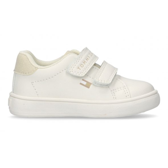 Tommy Hilfiger Παιδικό Sneaker T1A9-33966-1439 530 Off White
