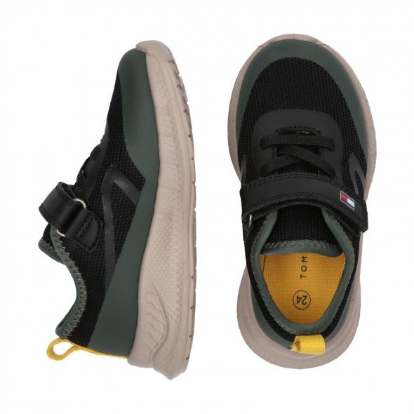 Tommy Hilfiger Παιδικό Sneaker Για Αγόρια T1B9-34110-1843 X693 Χακί