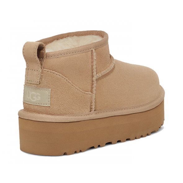 Ugg Kid's Classic Ultra Mini Platform 1157791K SAN Μπεζ