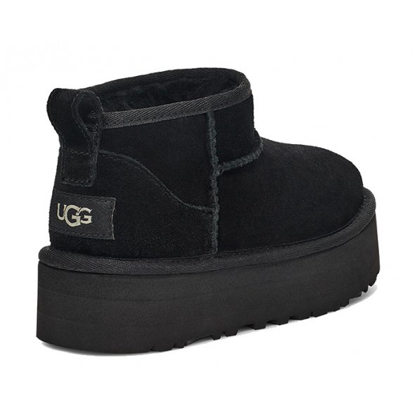 Ugg Kid's Classic Ultra Mini Platform 1157791K BLK Μαύρο