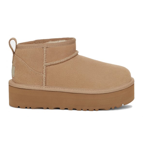Ugg Kid's Classic Ultra Mini Platform 1157791K SAN Μπεζ