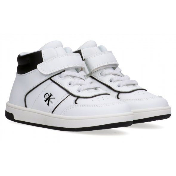 Calvin Klein Παιδικό Μποτάκι V1X9-83150-1355 X002 Λευκό