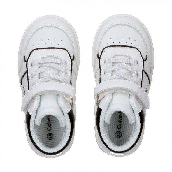 Calvin Klein Παιδικό Μποτάκι V1X9-83150-1355 X002 Λευκό