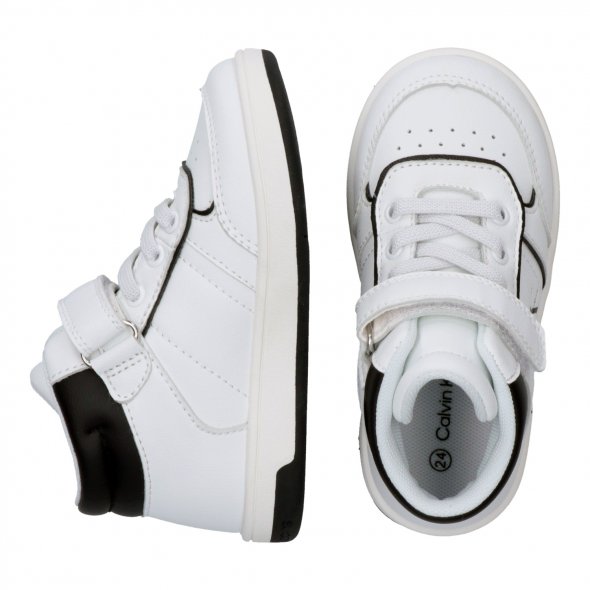 Calvin Klein Παιδικό Μποτάκι V1X9-83150-1355 X002 Λευκό