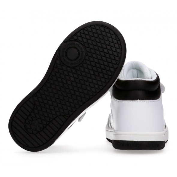 Calvin Klein Παιδικό Μποτάκι V1X9-83150-1355 X002 Λευκό