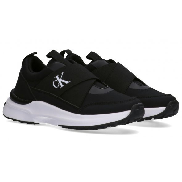 Calvin Klein Παιδικό Sneaker V3X9-83172-1845 999 Μαύρο