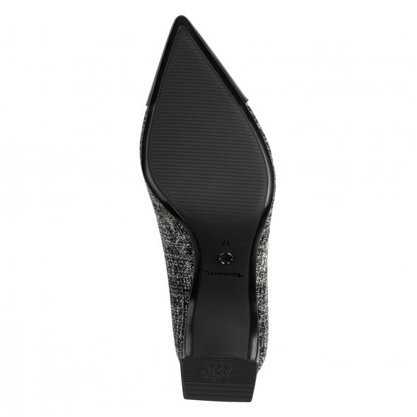 Tamaris Γόβα 1-22466-45 009 Black/White