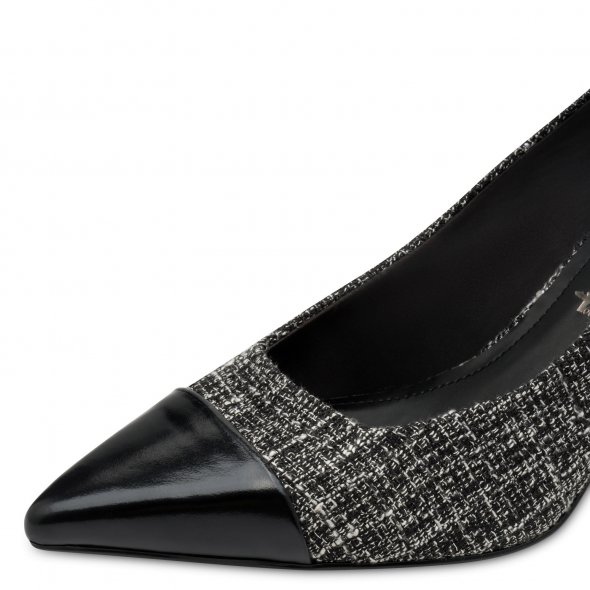Tamaris Γόβα 1-22466-45 009 Black/White