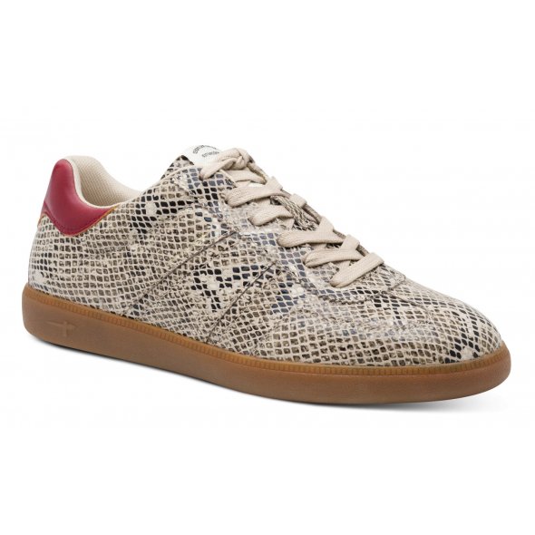 Tamaris Γυναικείο Sneaker 1-23634-45 483 Beige Snake