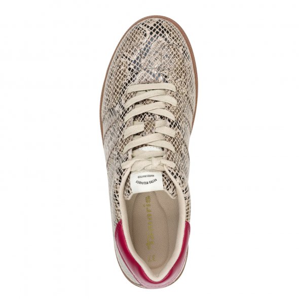 Tamaris Γυναικείο Sneaker 1-23634-45 483 Beige Snake