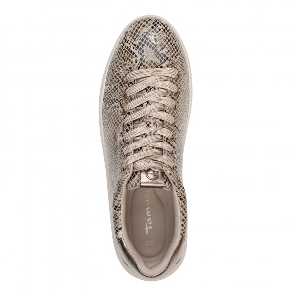 Tamaris Sneaker 1-23719-45 483 Beige Snake