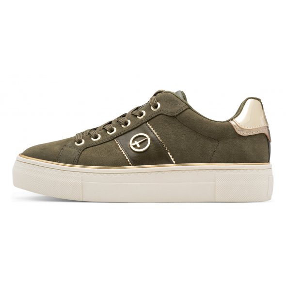 Tamaris Δερμάτινο Sneaker 1-23724-42 727 Olive Nubuck