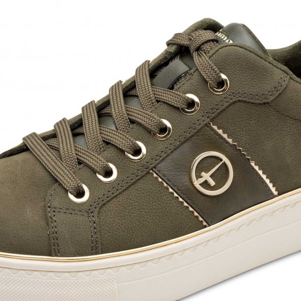 Tamaris Δερμάτινο Sneaker 1-23724-42 727 Olive Nubuck