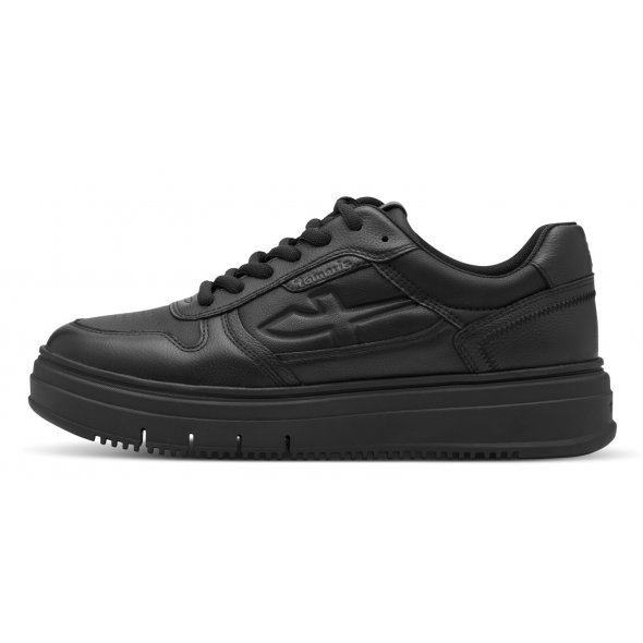 Tamaris Γυναικείο Δερμάτινο Sneaker 1-23746-43 007 Black Uni