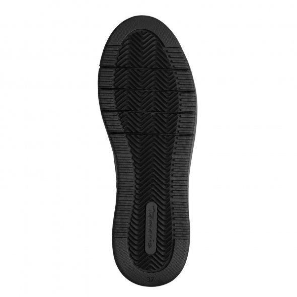 Tamaris Γυναικείο Δερμάτινο Sneaker 1-23746-43 007 Black Uni
