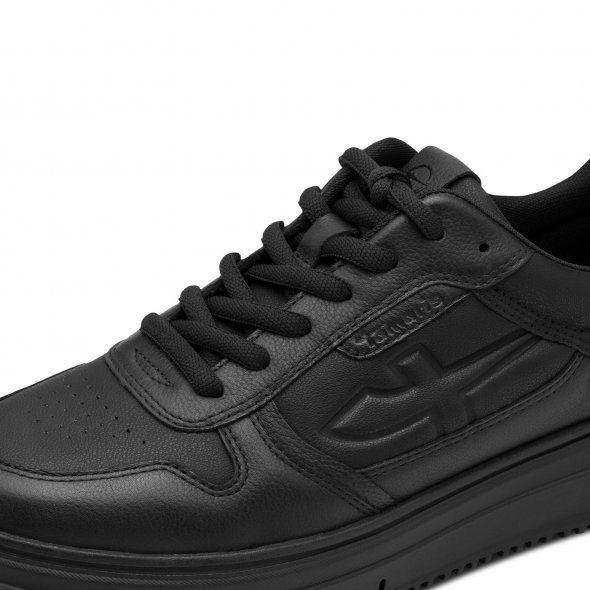 Tamaris Γυναικείο Δερμάτινο Sneaker 1-23746-43 007 Black Uni