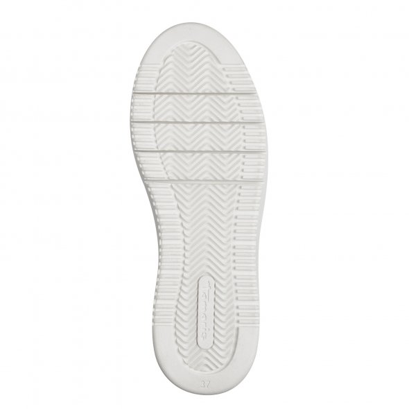 Tamaris Γυναικείο Δερμάτινο Sneaker 1-23746-43 1A6 Λευκό