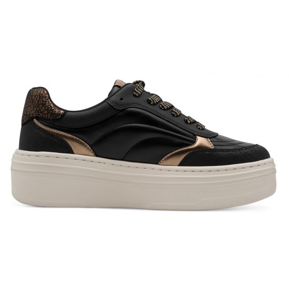 Tamaris Γυναικεία Sneaker 1-23756-45 075 Black/Bronce