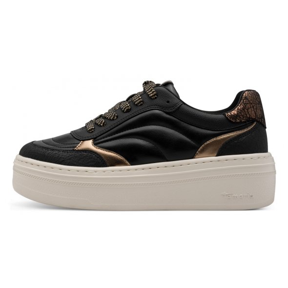 Tamaris Γυναικεία Sneaker 1-23756-45 075 Black/Bronce
