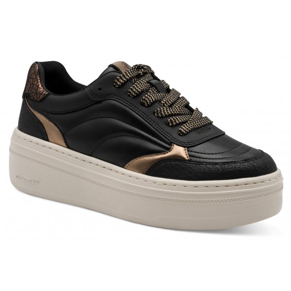 Tamaris Γυναικεία Sneaker 1-23756-45 075 Black/Bronce