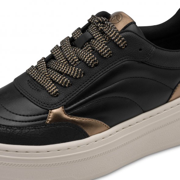 Tamaris Γυναικεία Sneaker 1-23756-45 075 Black/Bronce