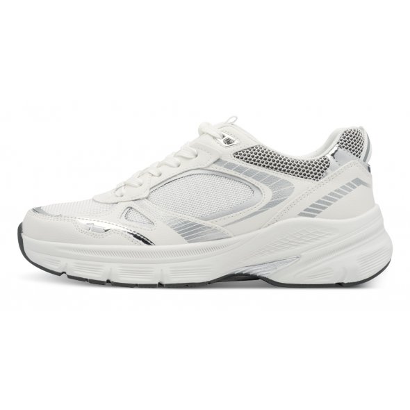 Tamaris Γυναικείο Sneaker 1-23759-45 171 White/Silver
