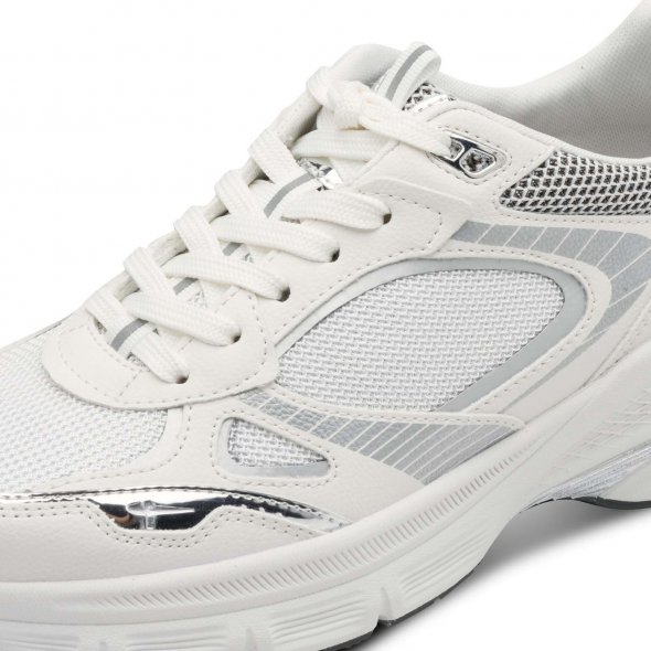Tamaris Γυναικείο Sneaker 1-23759-45 171 White/Silver