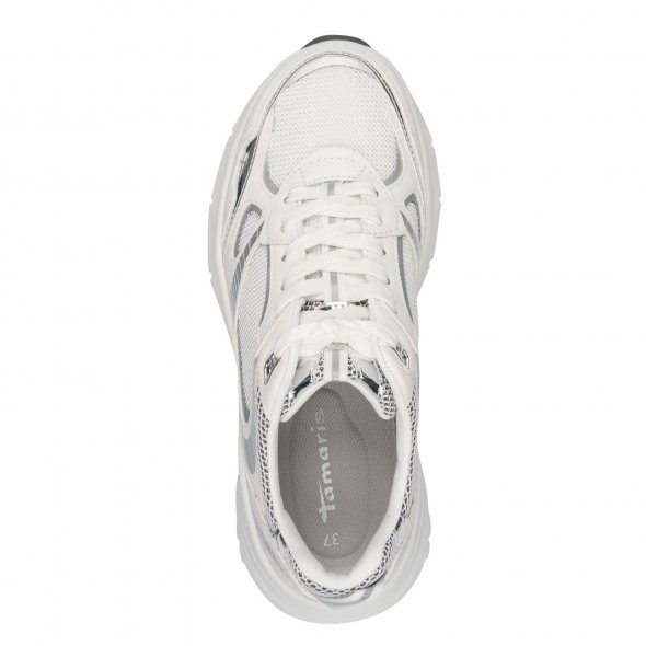 Tamaris Γυναικείο Sneaker 1-23759-45 171 White/Silver