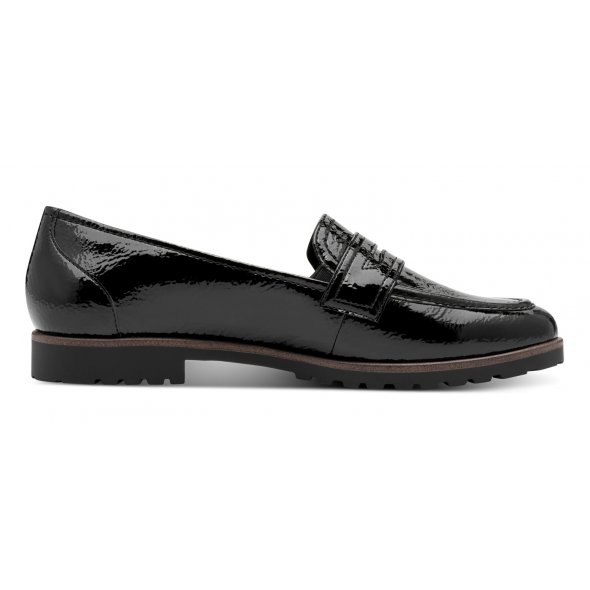 Tamaris Γυναικεία Loafers 1-24239-42 018 Black Patent