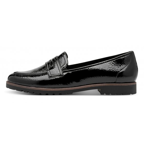 Tamaris Γυναικεία Loafers 1-24239-42 018 Black Patent