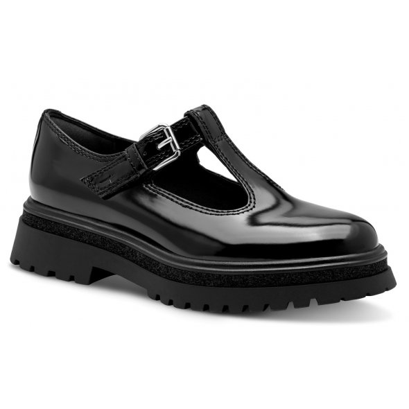 Tamaris Γυναικεία Loafers 1-24324-45 001 Μαύρο