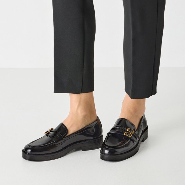 Tamaris Γυναικεία Loafers 1-24348-45 001 Μαύρο