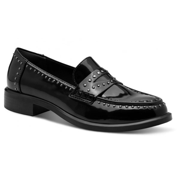 Tamaris Γυναικεία Loafers 1-24360-45 001 Μαύρο