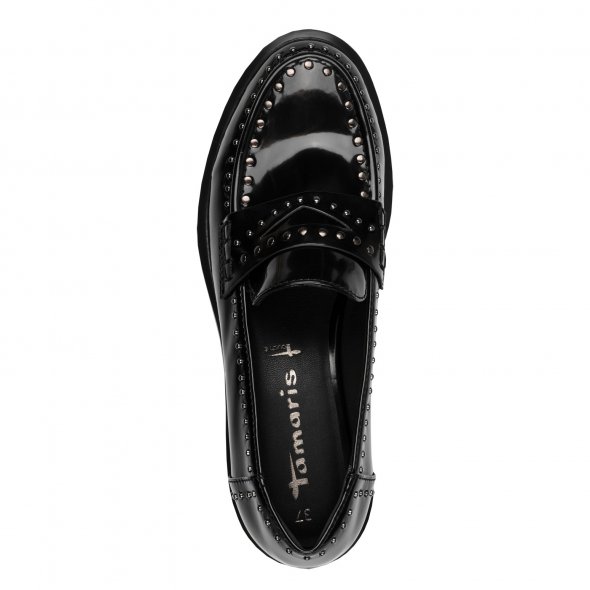 Tamaris Γυναικεία Loafers 1-24360-45 001 Μαύρο