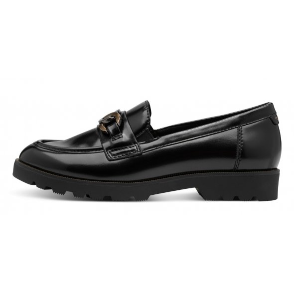 Tamaris Γυναικεία Loafers 1-24661-45 001 Μαύρο