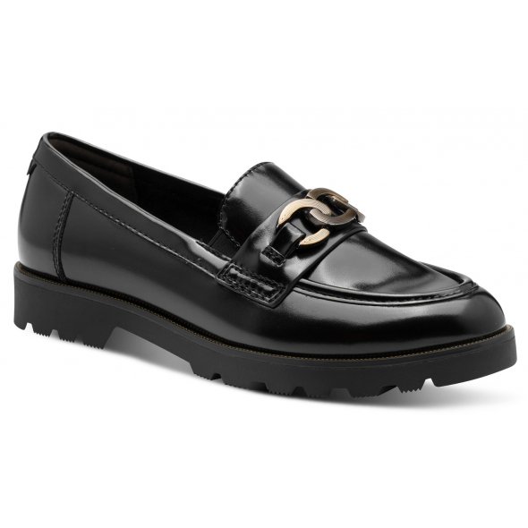 Tamaris Γυναικεία Loafers 1-24661-45 001 Μαύρο