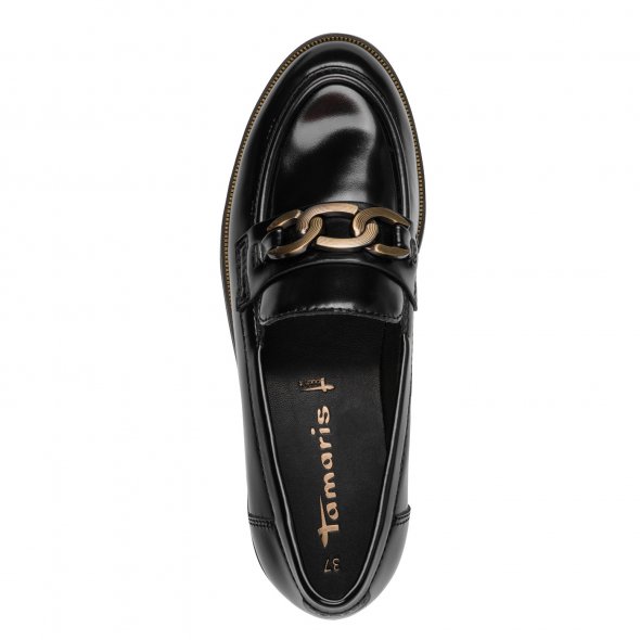 Tamaris Γυναικεία Loafers 1-24661-45 001 Μαύρο