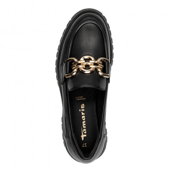 Tamaris Γυναικεία Loafers 1-24759-45 007 Μαύρο
