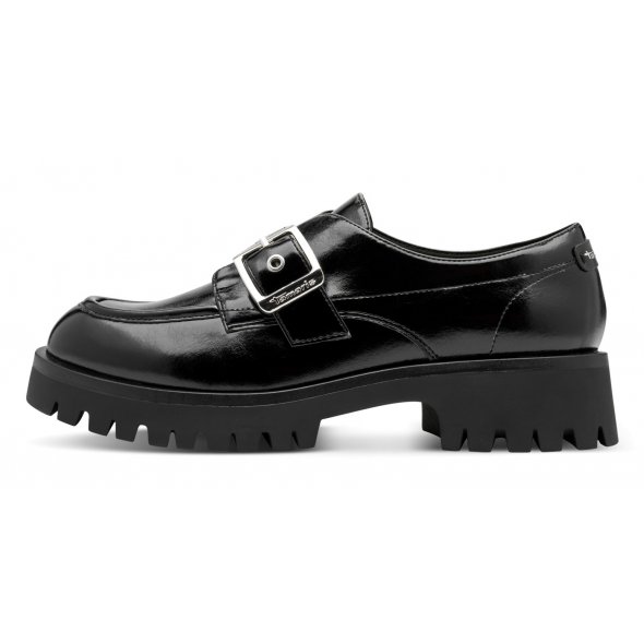 Tamaris Γυναικεία Loafers 1-24766-45 001 Μαύρο