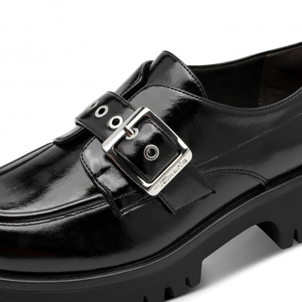 Tamaris Γυναικεία Loafers 1-24766-45 001 Μαύρο