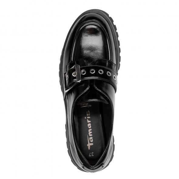 Tamaris Γυναικεία Loafers 1-24766-45 001 Μαύρο