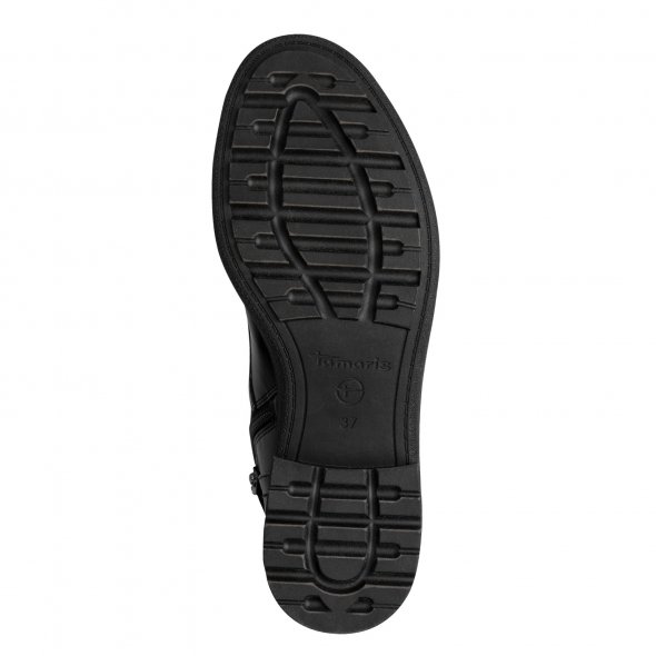 Tamaris Μποτάκι Flat 1-25133-45 001 Μαύρο