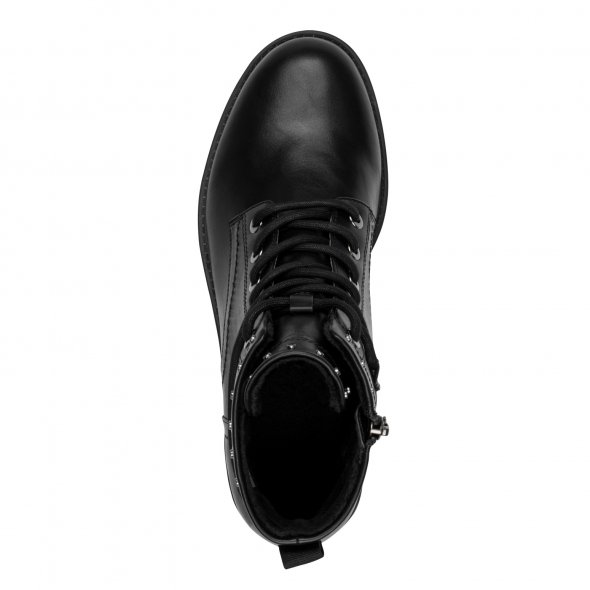 Tamaris Μποτάκι Flat 1-25133-45 001 Μαύρο