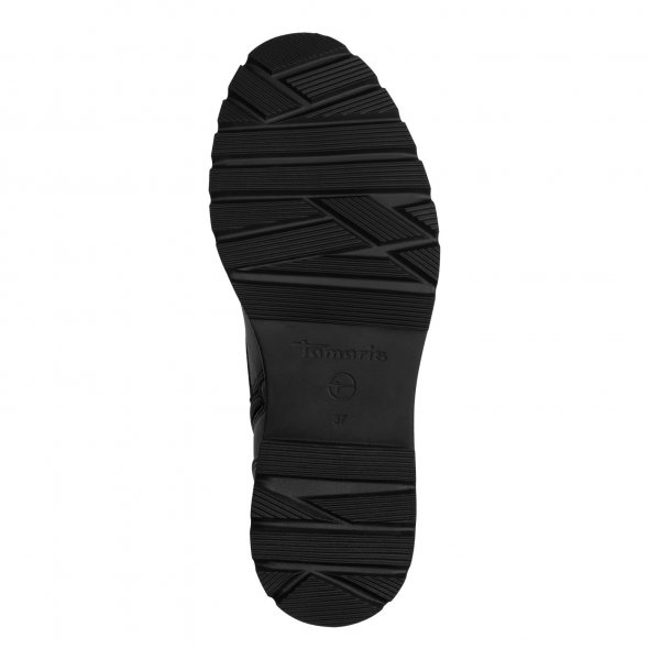 Tamaris Μποτάκι Flat 1-25215-45 001 Μαύρο