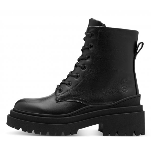 Tamaris Μποτάκι Flat 1-25229-45 020 Μαύρο